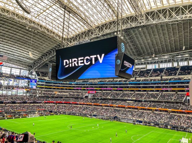 Soccer Champions Tour presented by DIRECTV at AT&T Stadium in Dallas, Texas for El Clásico between Barcelona and Real Madrid