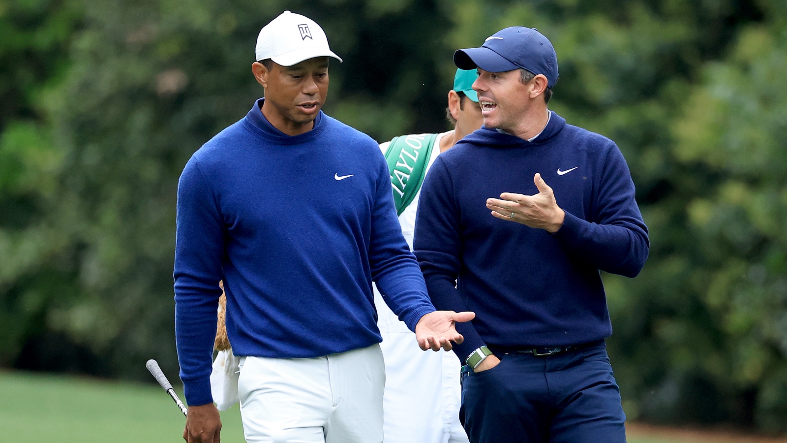 Tiger Woods and Rory McIlRoy