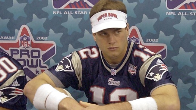 Tom Brady at the Pro Bowl.