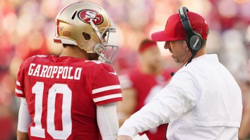 Kyle Shanahan Fires Back After Jimmy Garoppolo Comments About Trey Lance Trade
