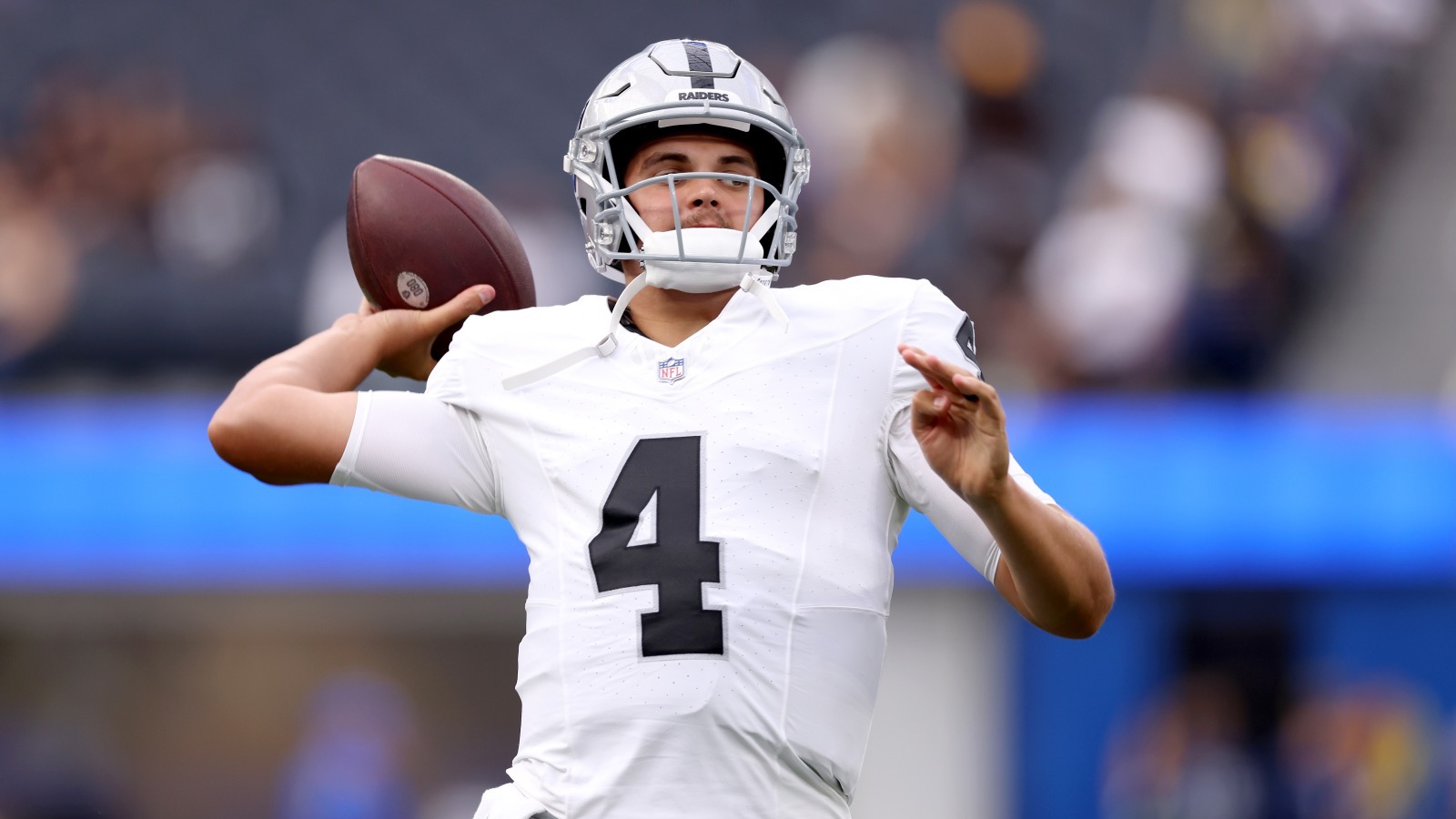 Raiders QB Aidan O'Connell Takes Derek Carr's Old Number