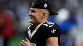 Saints Rookie Kicker Was Hilariously Stopped Multiple Times By Security Despite Game-Winning Field Goal