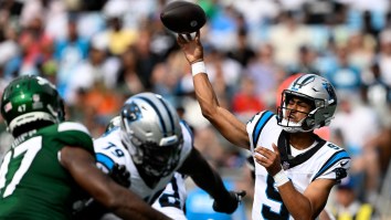 Fans Call Out NFL For Controversial Roughing The Passer Call In Giants-Panthers Game