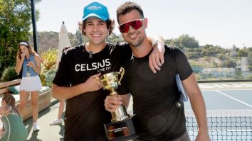 Check Out The First Ever CELSIUS Pickleball Classic At David Dobrik’s House In Los Angeles