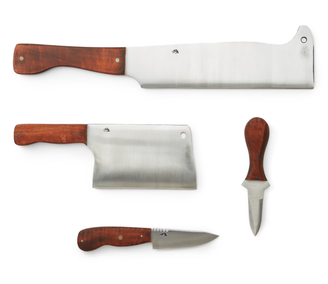 Down The River Forge Marsh Series Knife Set; shop Huckberry Labor Day Sale