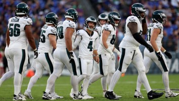 Two Eagles Players Carted Off After Suffering Neck Injuries Against The Browns
