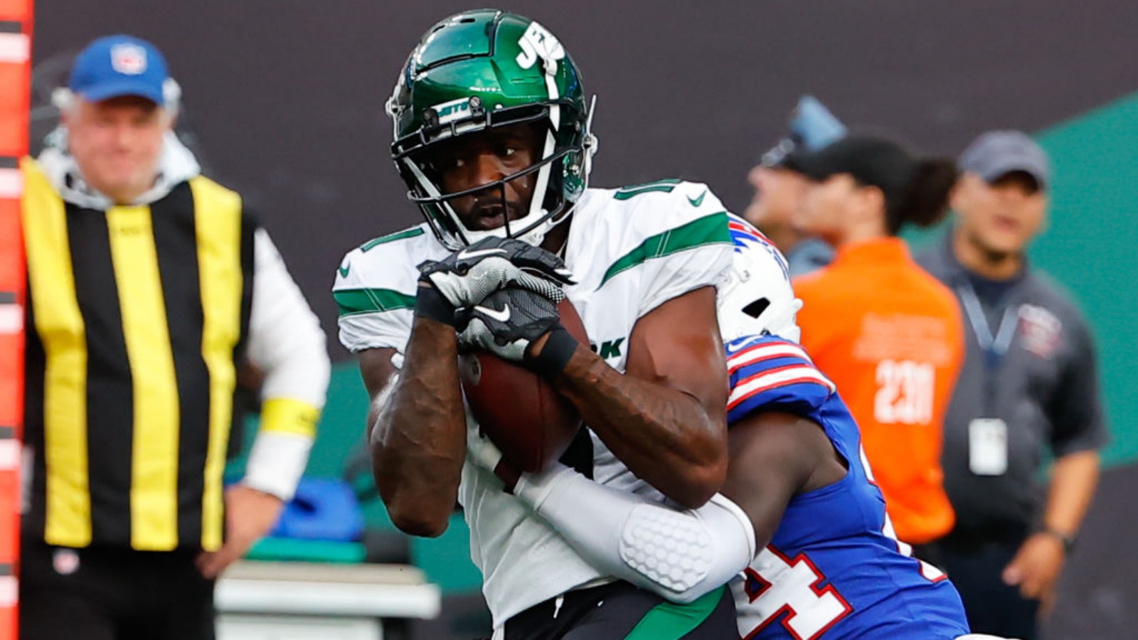 New York Jets trade wide receiver Denzel Mims to Detroit Lions