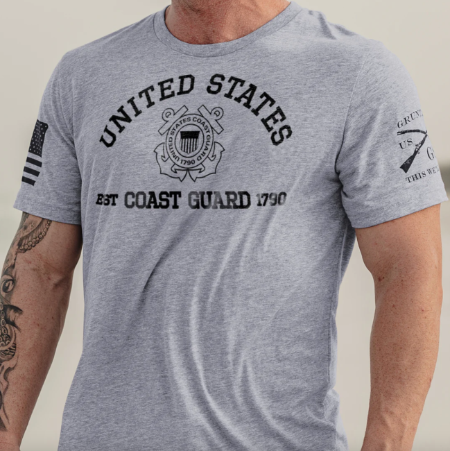 Grunt Style Coast Guard Est. 1790 T-Shirt