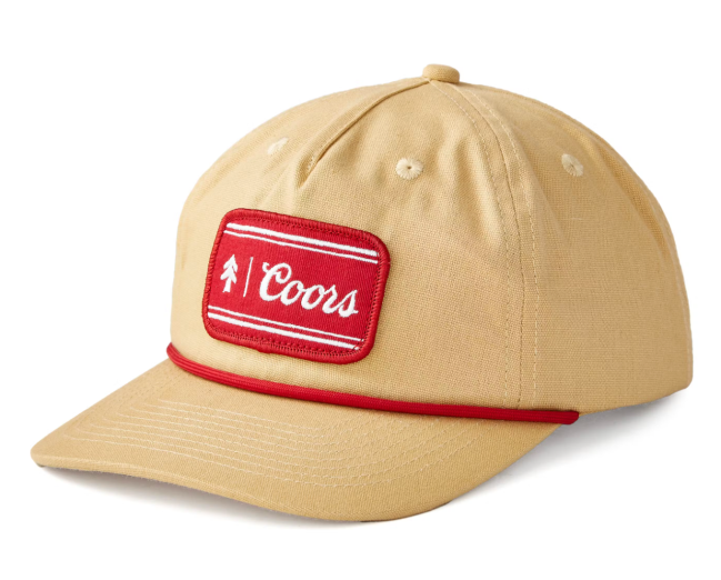 Huckberry x Coors Banquet Rope Hat in Tan Canvas