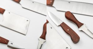 Down The River Forge Marsh Series Knife Set; shop Huckberry Labor Day Sale