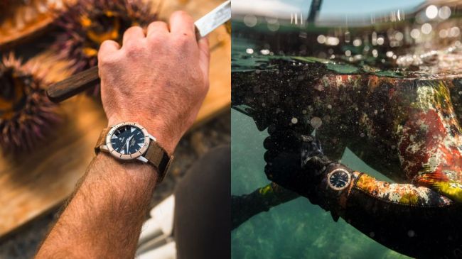 Huckberry x Zodiac Bronze Super Sea Wolf Dive Watch
