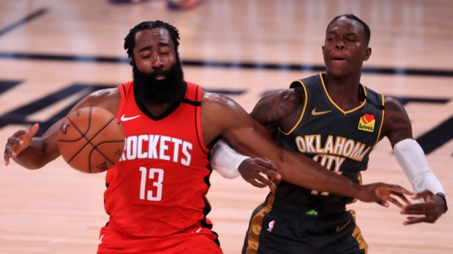 James Harden with Rockets
