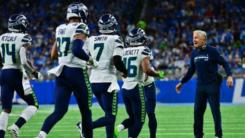 Seahawks WR Taken To The Hospital After Being Immobilized On A Stretcher