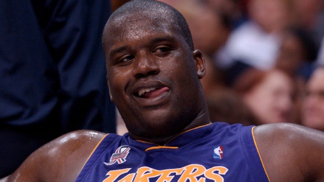 Lakers star Shaquille O'Neal