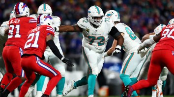 Dolphins Left Tackle Terron Armstead Gets Carted Off During Joint Practice With The Texans