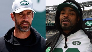 Aaron Rodgers And Method Man Have Amazing Interaction At Jets Training Camp