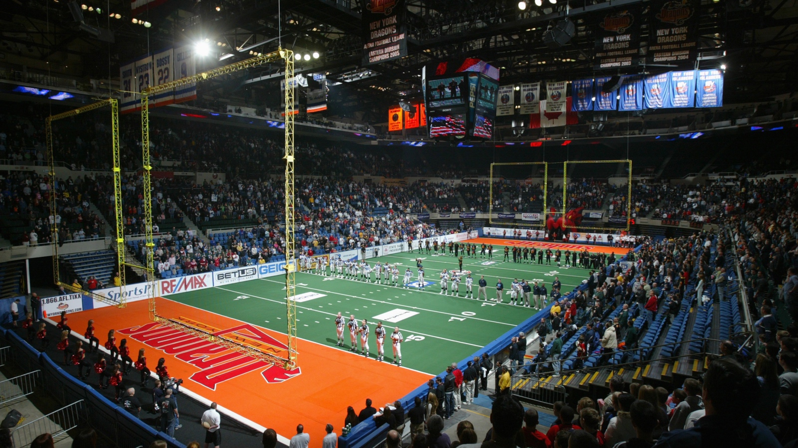 Arena Football League game in New York