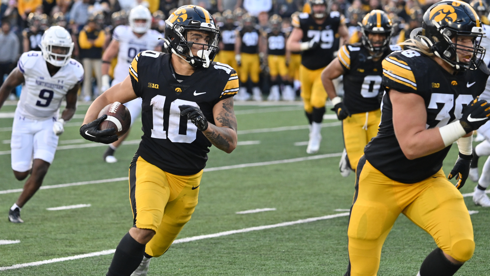 Bruce happy to be back on the field - Go Iowa Awesome