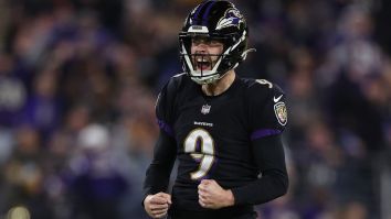 Justin Tucker Goes Viral For Being ‘About That Life’ During Ravens-Commanders Practice Fight