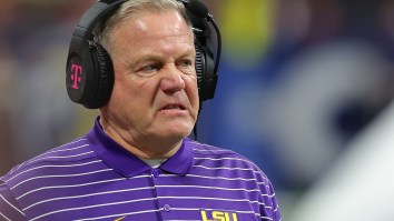 LSU Head Coach Brian Kelly Reportedly Furious After Nasty Brawl Broke Out At Practice