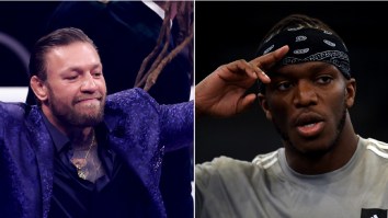 Conor McGregor Challenges KSI To A Bare-Knuckle Boxing Match After Calling Him A ‘B—-‘ At Anthony Joshua Fight
