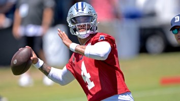 Dak Prescott Throws Two Interceptions To Trevon Diggs In 10 Minutes During Rough Practice Session