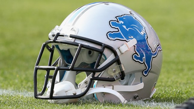 Detroit Lions helmet