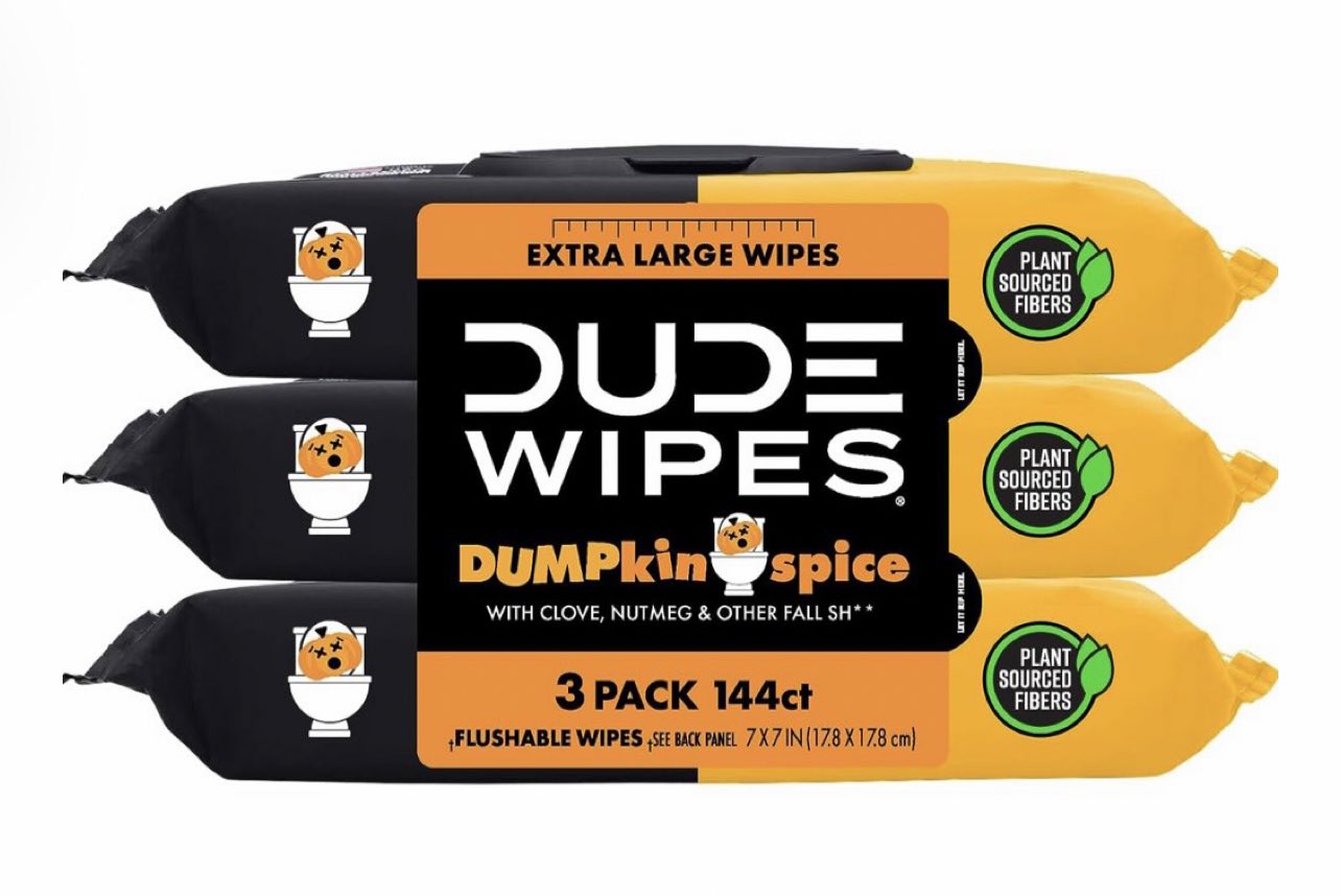 Dude Wipes Is Selling Pumpkin Spice-Scented Butt Wipes For The Fall ...