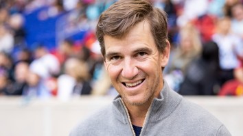 Eli Manning Recalls Story Of Drilling 4-Year-Old Arch Manning With Footballs To ‘Toughen Him Up’