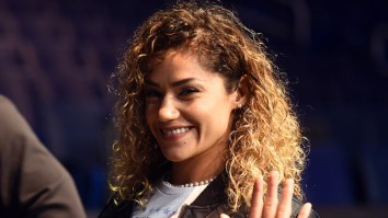 Ex-UFC Star Pearl Gonzalez Dances Around In Bathing Suit While Getting Hyped For UFC 292