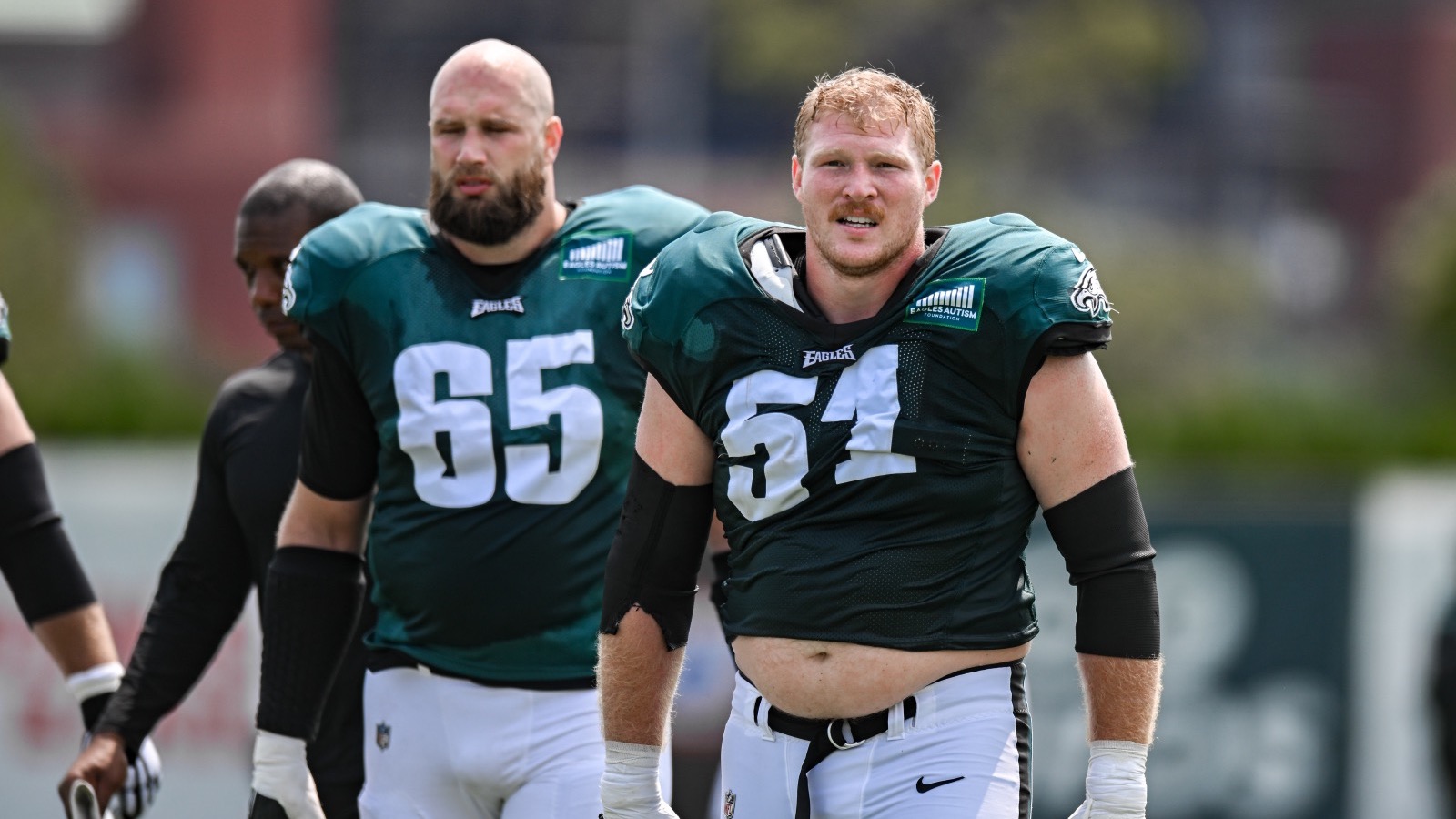 More than 50,000 fans packed Lincoln Financial Field for the