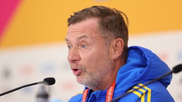 Swedish Women’s Soccer Coach Hilariously Walks Into Closet Moments After Dropping Philosophical Quote