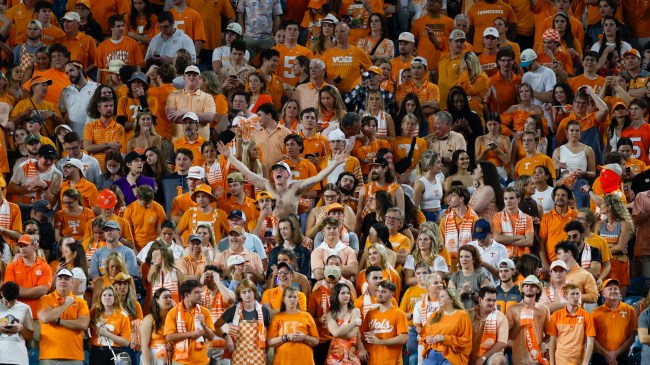 Tennessee Vols fans at the Orange Bowl against Clemson.