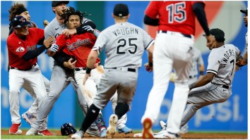 Video Shows A Dazed Tim Anderson Stumbling Off The Field  After Getting Knocked Out By Cleveland’s Jose Ramirez