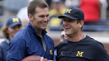 A Round Of Golf With Tom Brady And Jim Harbaugh Was Auctioned Off For A Wild Sum