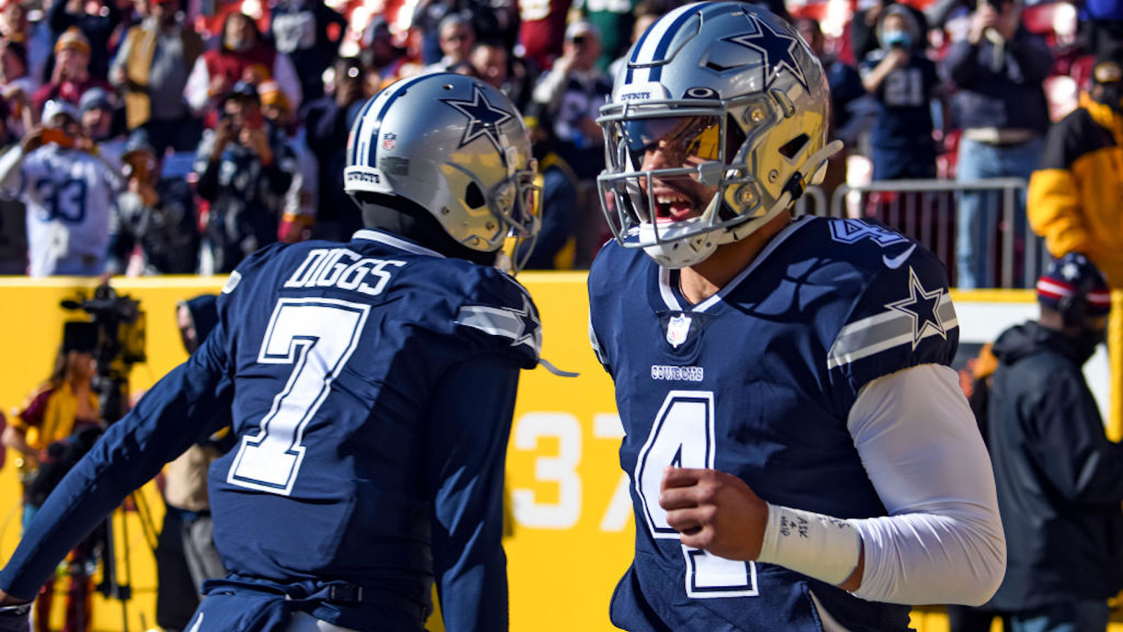 Dak Prescott, Trevon Diggs get heated at Dallas Cowboys camp