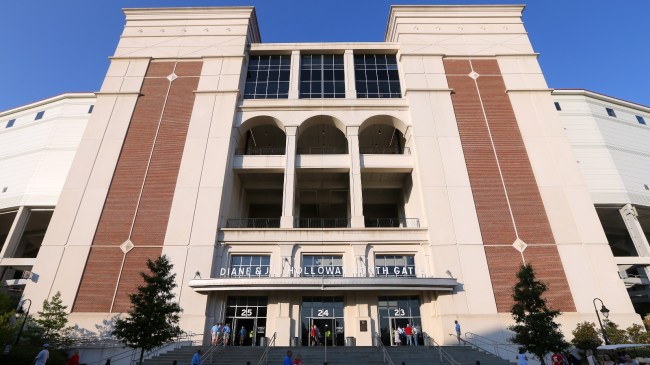 A view from outside Vaught-Hemingway Stadium.