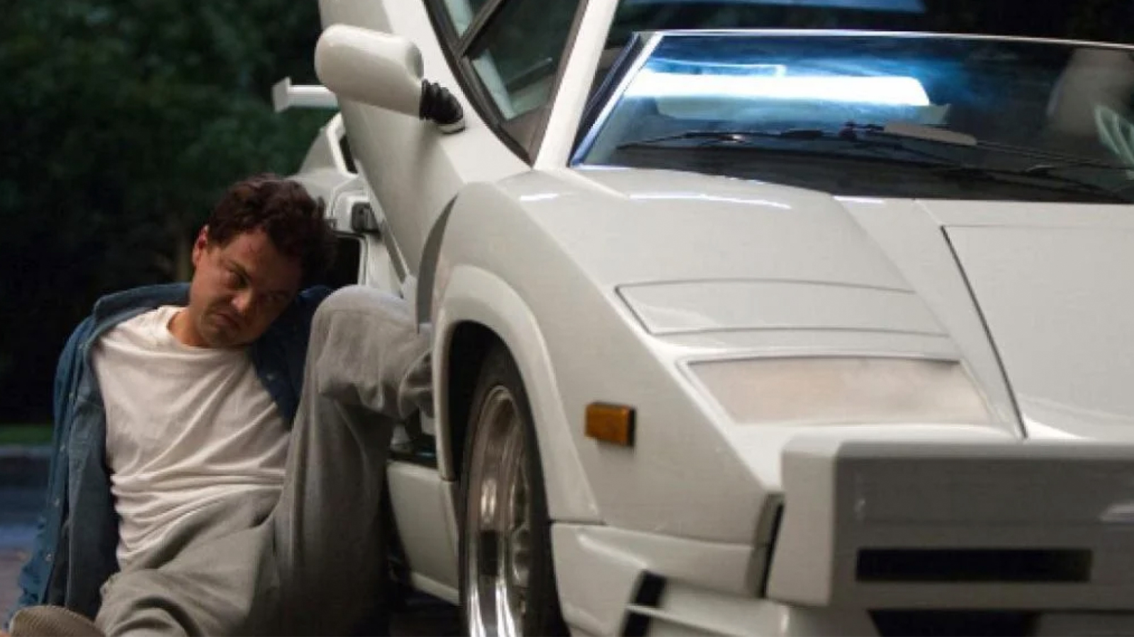 The Real Wrecked Lamborghini Countach From Wolf of Wall Street Is