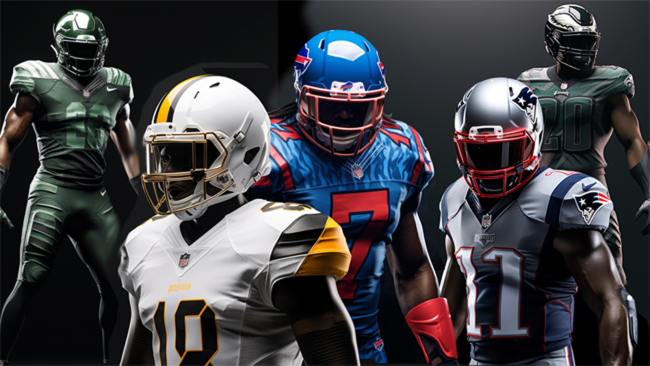 AI Created Alternate Uniform Designs For All 32 NFL Teams