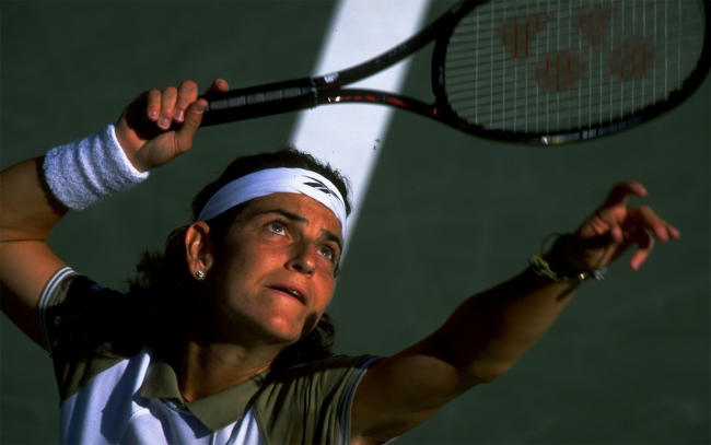 Arantxa Sanchez Vicario at the US Open