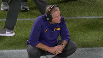 Brian Kelly Brutally Mocked By Fans After LSU Gets Beat Down By FSU