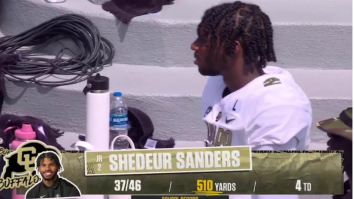 Shedeur Sanders Breaks School Record After Throwing Over 500 Yards In First Game For Colorado