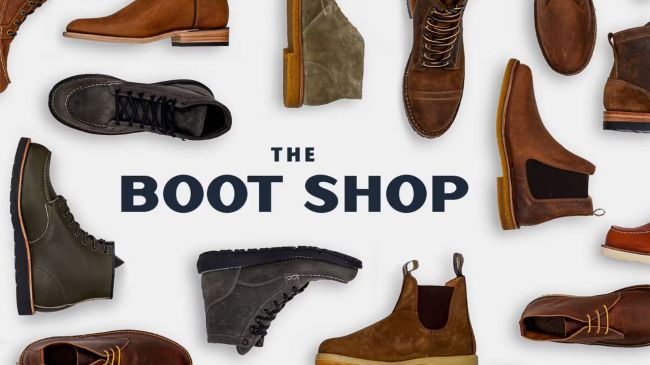 Shop The Boot Shop at Huckberry