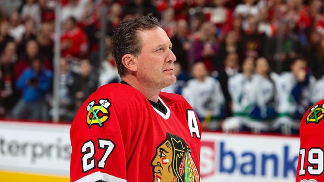 Jeremy Roenick honored