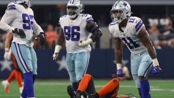 Cowboys Triple Team Star Pass-Rusher Micah Parsons At Practice