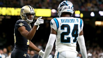 Shocking Video Captures Post-Game Altercation Between Saints Michael Thomas And Panthers