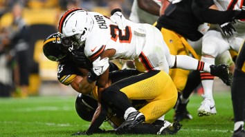 Steelers Minkah Fitzpatrick Defends His Hit To The Knee Of Browns Nick Chubb