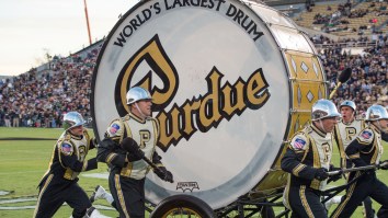 Purdue Brutally Trolls Notre Dame By Creating World’s Smallest Drum