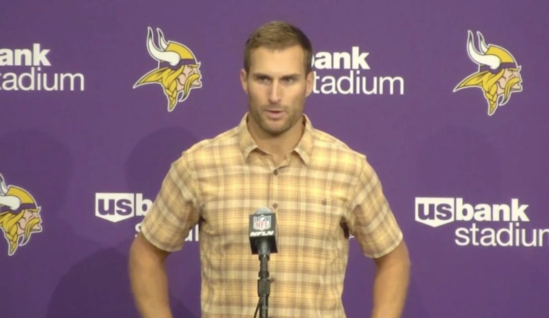 Kirk Cousins Viral Shirt Wife Pick Clothes Outfit
