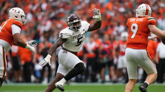 Texas A&M defensive end Shemar Turner